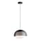 Maxim Lighting Perf 1-Light 14.25" Wide Black / Satin Brass Pendant Light 10082WTBKSBR - alternate 1